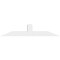 Ekena Millwork Portland Architectural Grade PVC Gable Bracket, 48"W x 10"H x 4"D x 4"F, 5/12 Pitch GBP048X10X0404POR00 - alternate 2